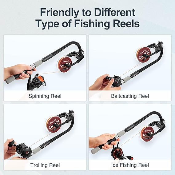 Piscifun Fishing Line Winder Spooler Machine Spinning Reel Spool Spooling Station System Automatic Spools Holder - Image 2