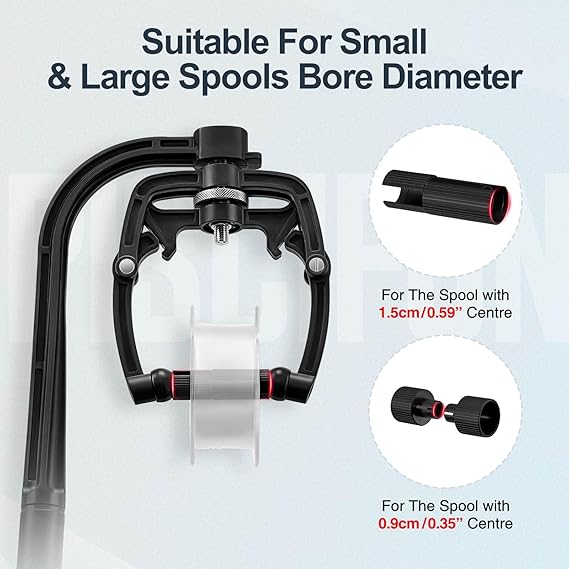 Piscifun Fishing Line Winder Spooler Machine Spinning Reel Spool Spooling Station System Automatic Spools Holder - Image 3